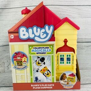 Bluey Play Date Plush Surprise Playset - NEW Mystery Plush & Accessories